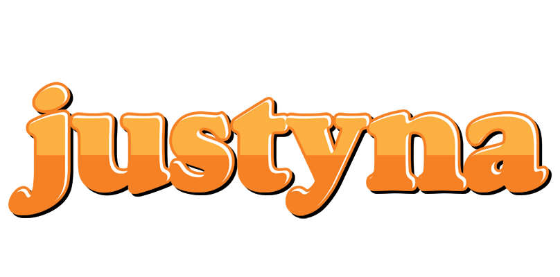 Justyna orange logo