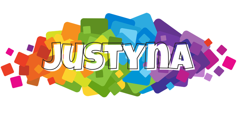 Justyna pixels logo