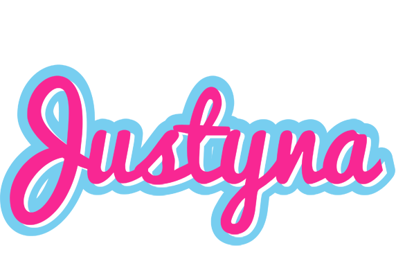 Justyna popstar logo