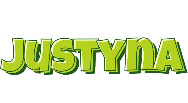 Justyna summer logo