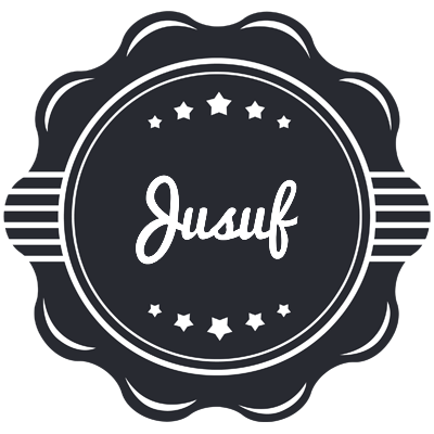 Jusuf badge logo