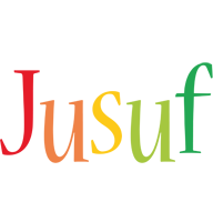 Jusuf birthday logo
