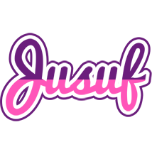 Jusuf cheerful logo