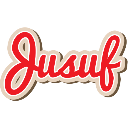 Jusuf chocolate logo