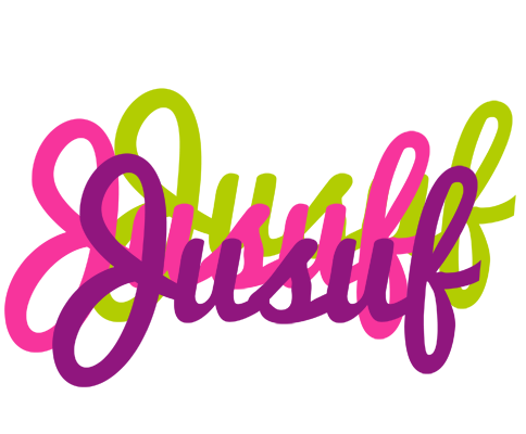 Jusuf flowers logo
