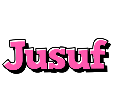 Jusuf girlish logo