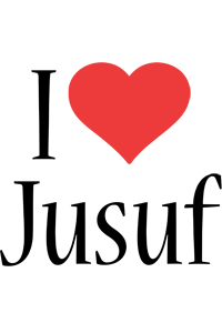 Jusuf i-love logo