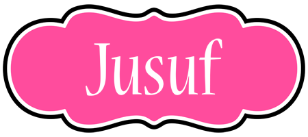 Jusuf invitation logo