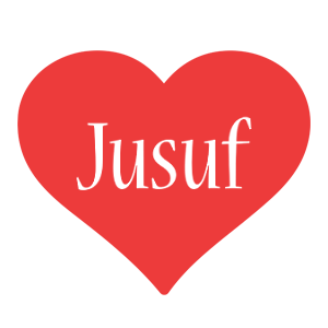 Jusuf love logo