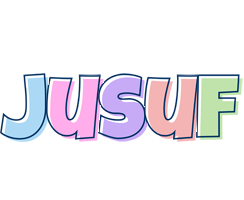 Jusuf pastel logo