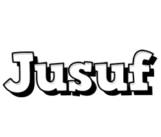 Jusuf snowing logo