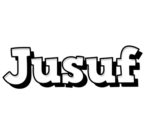 Jusuf snowing logo