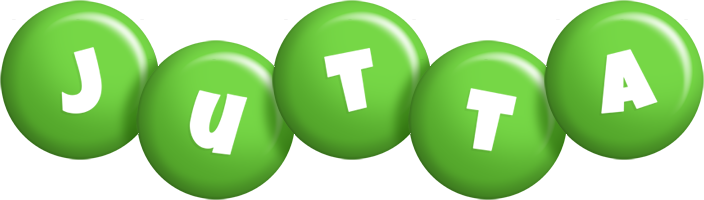 Jutta candy-green logo