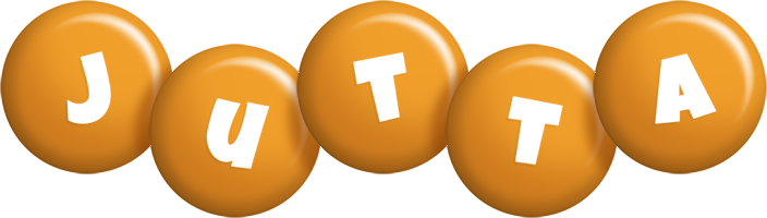 Jutta candy-orange logo