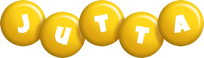 Jutta candy-yellow logo