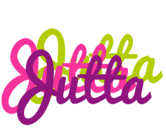 Jutta flowers logo