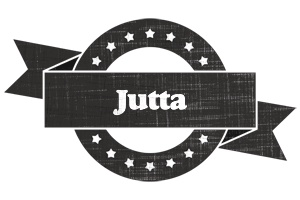 Jutta grunge logo