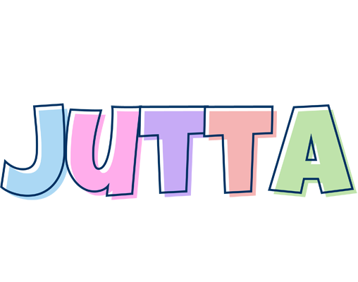 Jutta pastel logo
