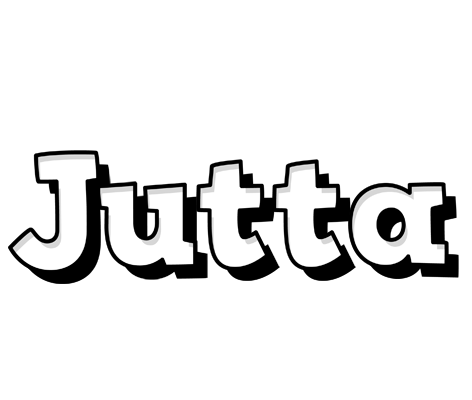 Jutta snowing logo