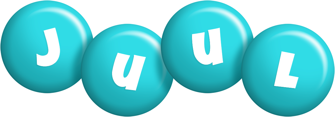 Juul candy-azur logo