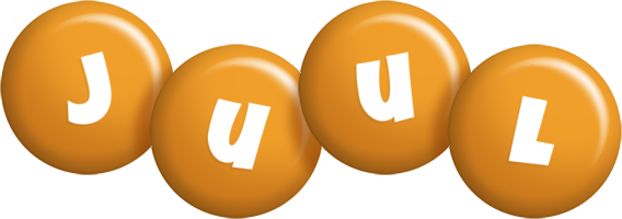 Juul candy-orange logo