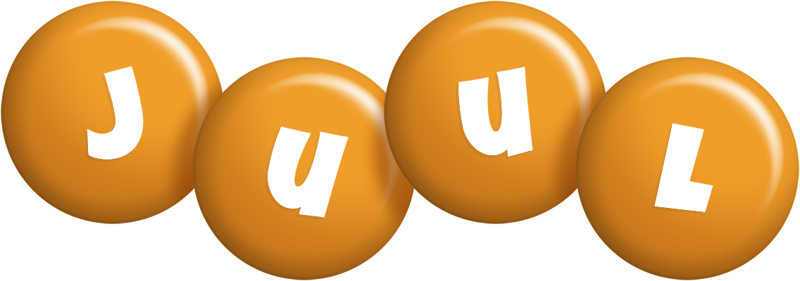 Juul candy-orange logo