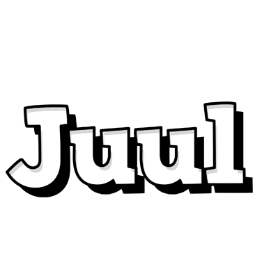 Juul snowing logo