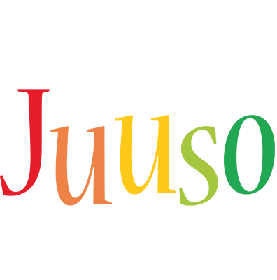 Juuso birthday logo