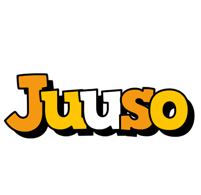 Juuso cartoon logo