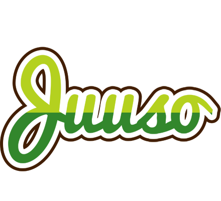 Juuso golfing logo