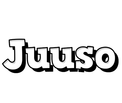 Juuso snowing logo