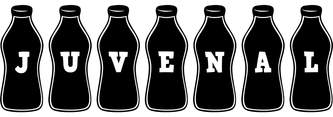 Juvenal bottle logo