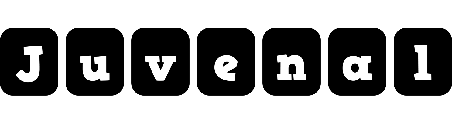 Juvenal box logo