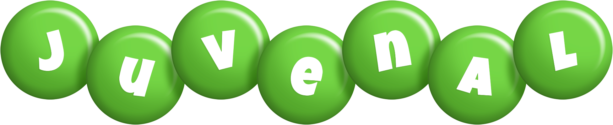 Juvenal candy-green logo