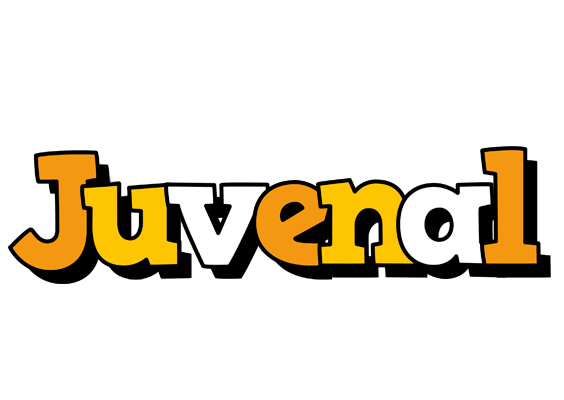 Juvenal cartoon logo