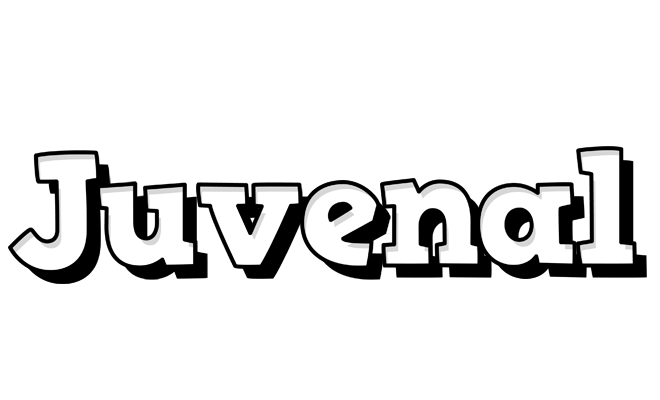 Juvenal snowing logo