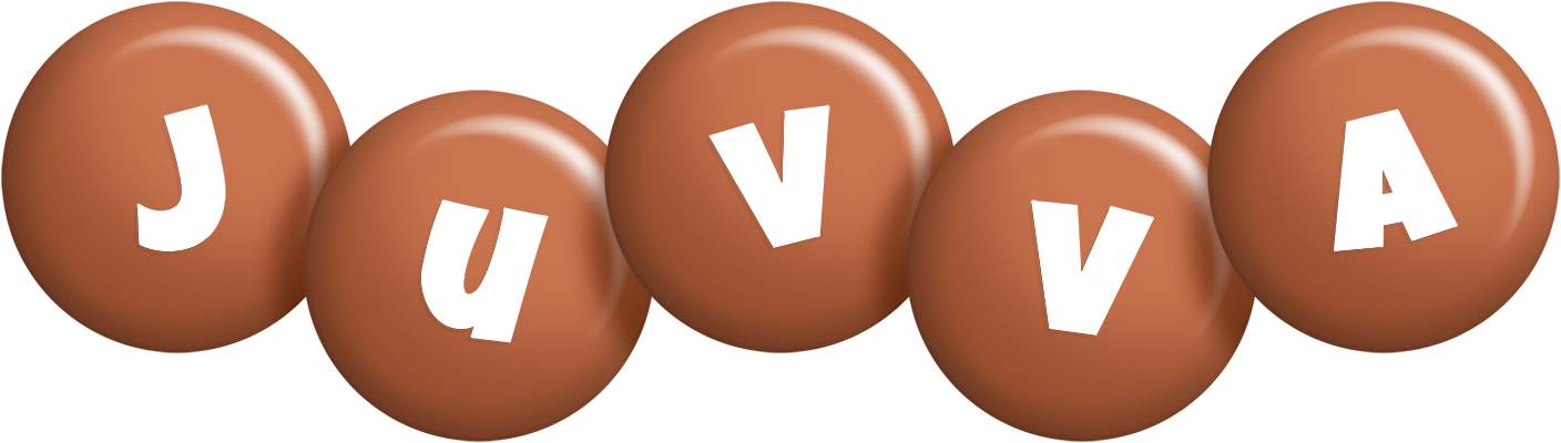 Juvva candy-brown logo