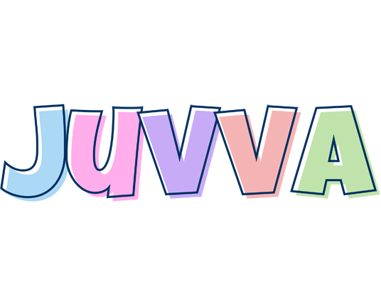 Juvva pastel logo