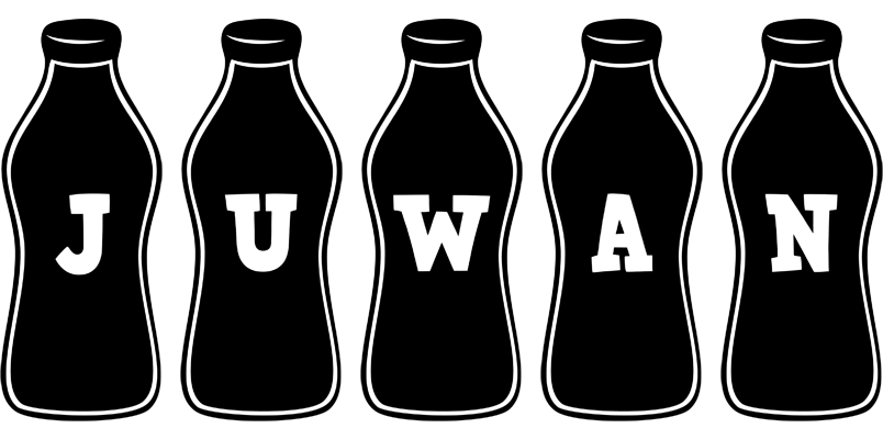 Juwan bottle logo