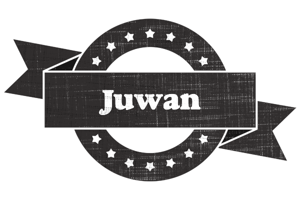 Juwan grunge logo