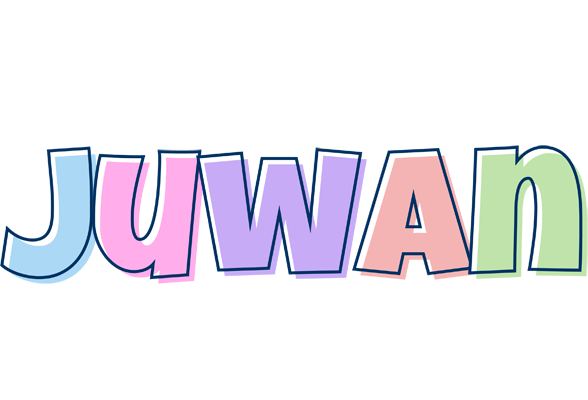 Juwan pastel logo