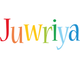 Juwriya birthday logo