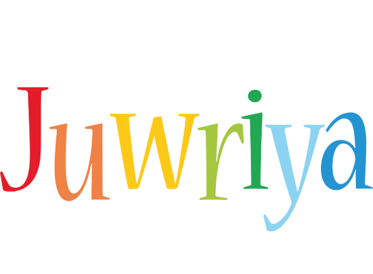 Juwriya birthday logo
