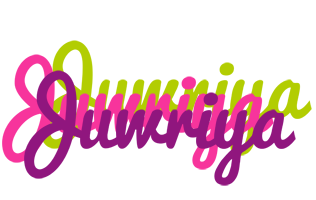 Juwriya flowers logo