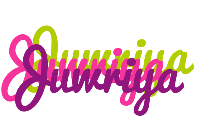 Juwriya flowers logo