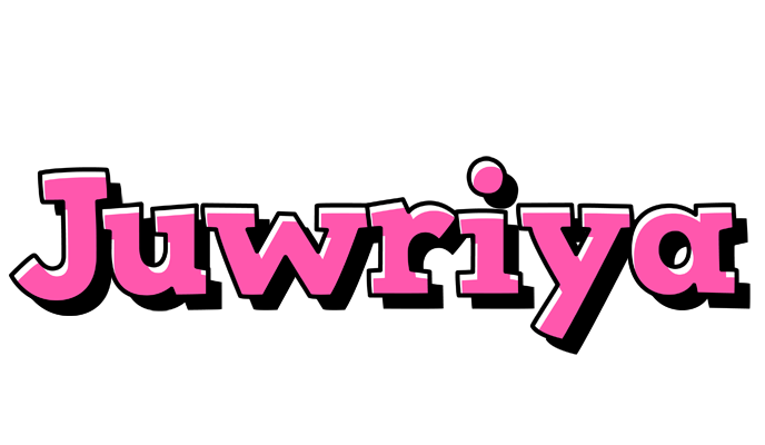 Juwriya girlish logo