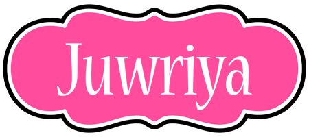 Juwriya invitation logo