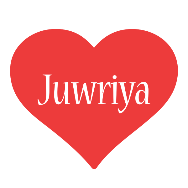 Juwriya love logo