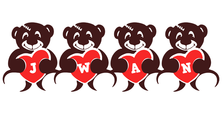 Jwan bear logo
