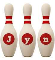 Jyn bowling-pin logo